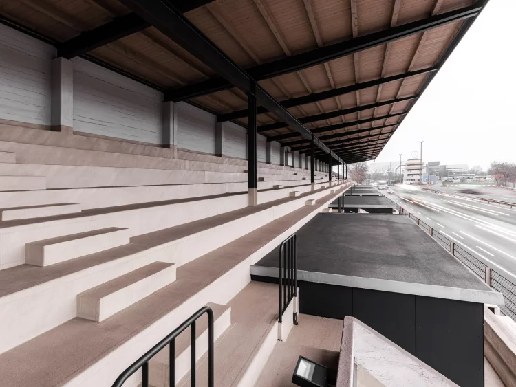 Ansicht Avus Tribüne Berlin