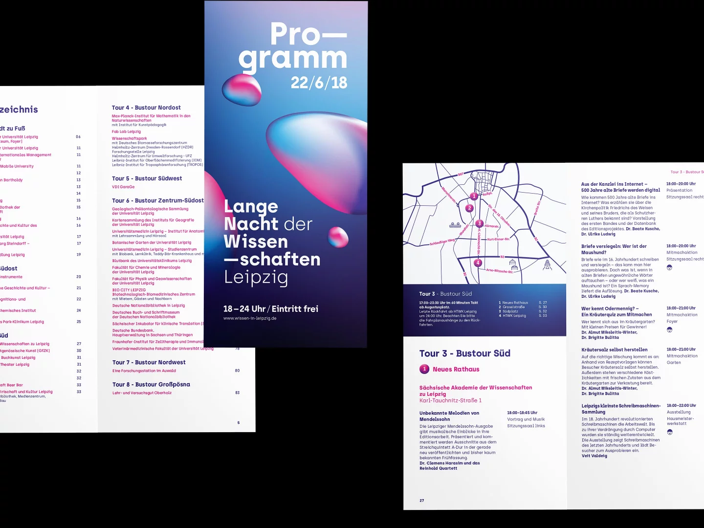 fzey für Lange Nacht der Wissenschaften - Ansicht 14 Printdesign Programmheft