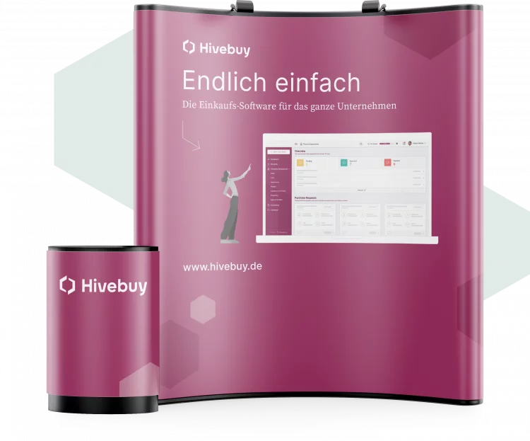 fzey für Hivebuy - Ansicht Messestand