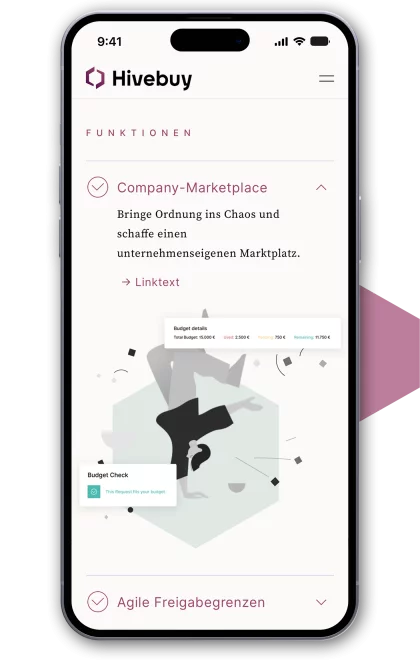 fzey - Hivebuy: Ansicht Website mobile 1