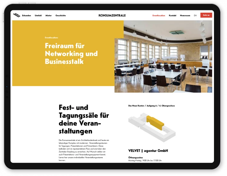 fzey Konsumzentrale WebDesign Desktop Bild 3