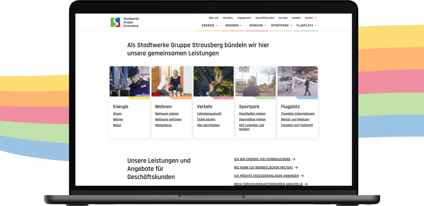 fzey für SGS Strausberg - Ansicht 1 Website Desktop