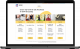 Vorschaubild fzey für SGS Strausberg - Ansicht Website auf Laptop