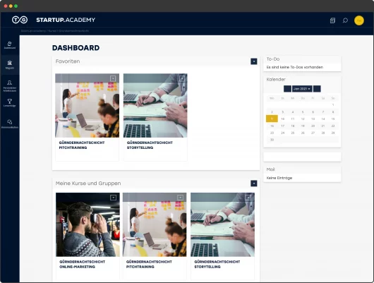 fzey für Startup Academy Uni Halle - Ansicht 17 Webdesign
