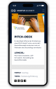Vorschaubild fzey für Startup Academy - Ansicht der Website auf iPhone