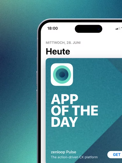 fzey für zenloop - Ansicht Design App of the Day