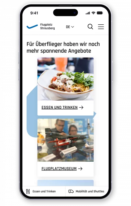 fzey für Strausberg - Ansicht 8 Website mobile auf iPhone