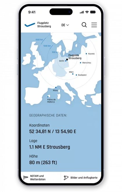 fzey für SGS Strausberg - Ansicht 9 Website mobile auf iPhone
